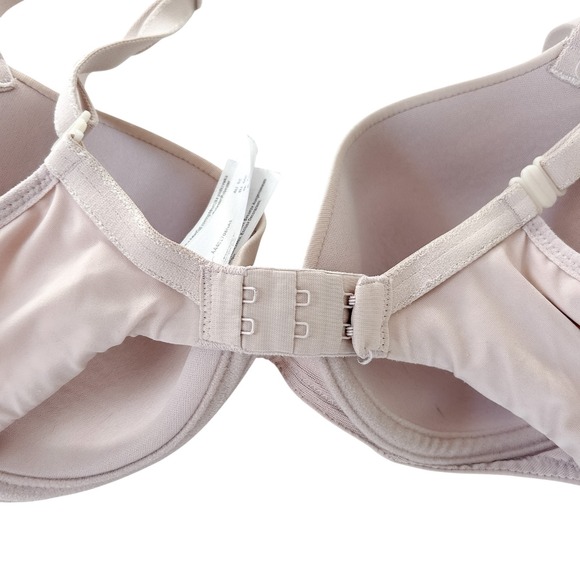 Freya Undetected Bra Size 28DDD Underwire T-Shirt Bra Beige Nude V-Neck - Picture 7 of 11
